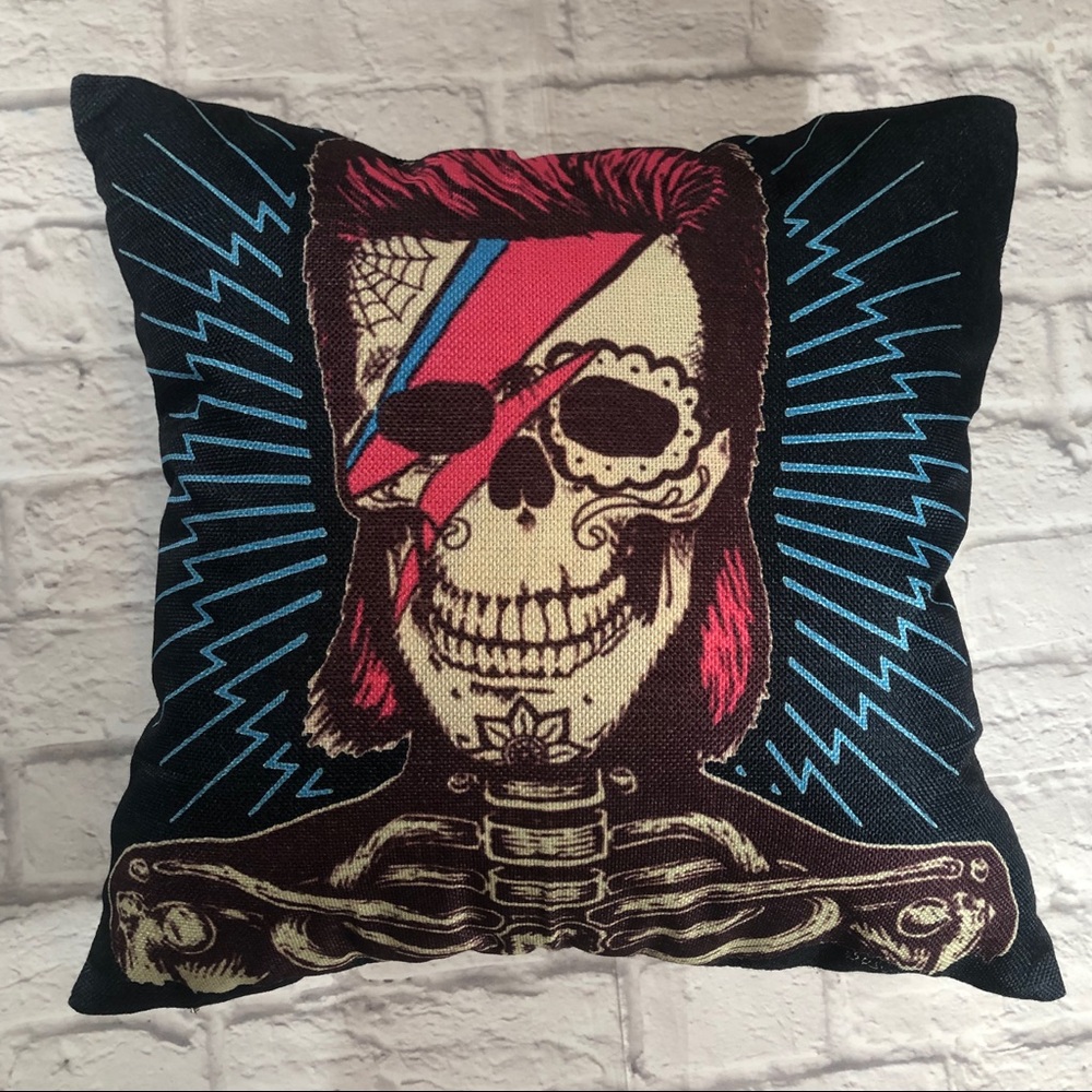 Custom DAVID BOWIE Vintage Rock Decorative Pillow